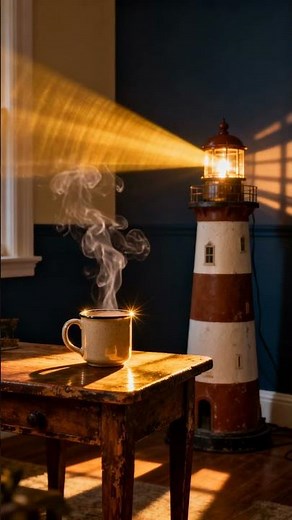 Cozy Mug Lighthouse Animation Tutorial ☕ #animation #design