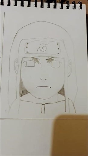 Draw Neji #Neji#anime#narutoshippuden