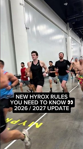 New HYROX Rules you need to know. 2026-2027 Update