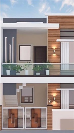 house front elevation | trending Duplex design | latest Elevation | #elevation