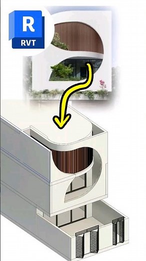 Elegant Facade in Revit Tutorial | Revit Tips and Tricks #architecture #revit #bim