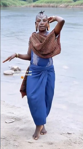 Beautiful Tribal Women Dance 🌍 Across Africa we dance 😍 traditional #villagelife #viral #shorts