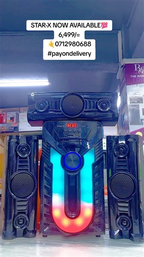 Star X 3.1ch available at the shop NOW. 6,499/=