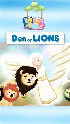 DANIEL IN THE DEN OF LIONS · Bible Stories for Children Kids · Animated Cartoon Bible Story