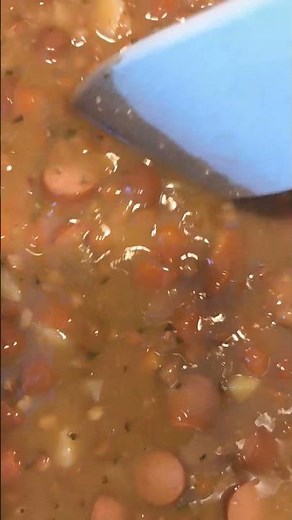 German Lentil Soup 🇩🇪 Grandma’s Comfort Food #shorts