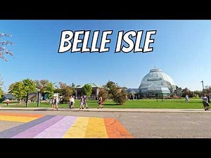 Belle Isle - Detroit, Michigan! No talking drive!