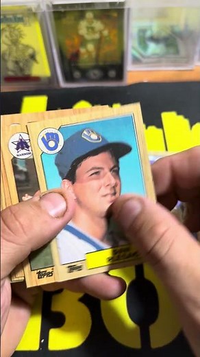 1987 Topps Baseball #rookiecards #baseballcard #sportscard #mlb