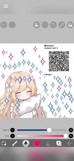 Ibis Paint X Brush Pack | Free Glowify Art QR Code for Amazing Art! #ibispaintx #qrcode
