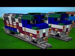 Minecraft Altamont Commuter Express EMD F40PH-3C Train Tutorial