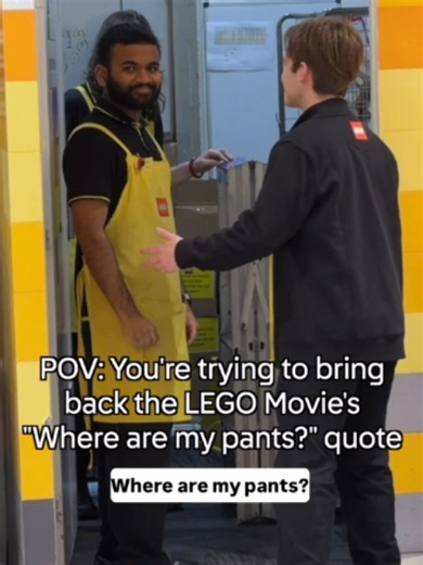 "Where are my pants?!" For those who haven't seen The LEGO Movie, this...