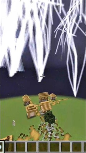 lightning command trick in Minecraft 🤯🚀😎#minecraftlogic