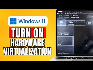 How To Turn On Hardware Virtualization in Windows 11 (2024) Easy Guide
