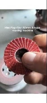 Semi Automatic Mini Flap Disc making machine