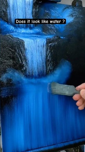 Incredible Water Reflection painting technique