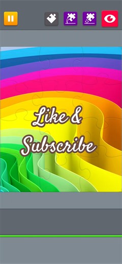 🌈 Rainbow Jigsaw Puzzle