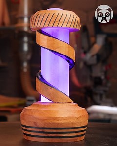 Amazing Spiral Lamp! | Crafty Panda