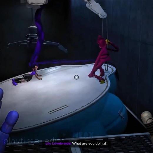 KISSY MISSY SAVED LILY LOVEBRAIDS ☠️🔥 || POPPY PLAYTIME CHAPTER 6 #poppyplaytime