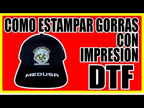COMO ESTAMPAR GORRAS CON IMPRESION DTF❌PRINTING HATS WITH DTF TRANSFERS