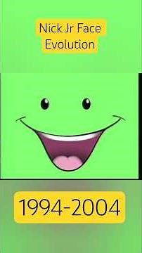 Nick Jr face Evolution 1994 - 2004