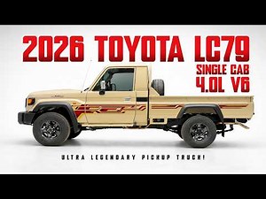 2026 Toyota Land Cruiser 79 Pickup 4.0L V6 In-Depth Walkaround