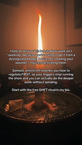 288 reactions · 20 shares | Most witches don’t realize their shadow...