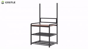 3D Printer Filament Storage Rack – Filament Organizer for 3D Printers, Heavy Duty Filament Holder for PLA, ABS, PETG Spools, Printing Stand for Workshop and Office – White