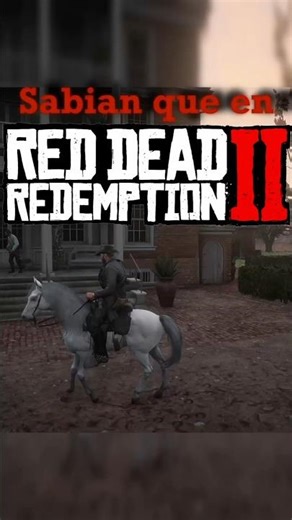 Sabían que en Red Dead Redemption 2..... #reddeadredemption2 #rockstargames #gaming #rdr2