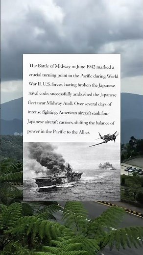 Battle of Midway (1942) — The Naval Clash That Changed the Pacific ⚓✈️