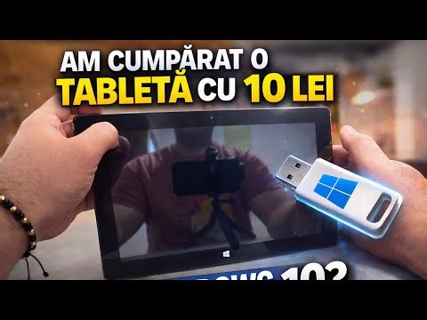 I bought a tablet for 10 lei and I'm trying to install Windows 10
