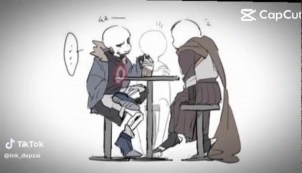 bỏ cái chân ra ik killer *:) #_undertale👑 #ink_sans🏳️‍🌈🌈 #error_sans💞 #xuhuong