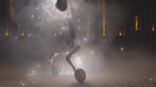 Climbing a mountain is as simple as breathing! 🤩🏔️ Deep Robotics' "Mountain Cat" reaches new milestones with its flexible wheels. This domestic robot can perform snow parkour, cross streams, execute backflips, and even showcase traditional Iron Flowers! 🤖✨ #robotics #innovations #deeprobotics #technology #AmazingChina #Amazing #robot #mountains | Shanghai Daily 上海日报