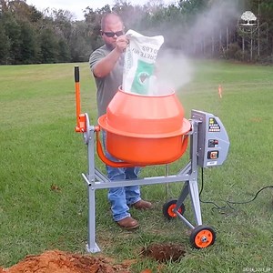 23K views · 186 reactions | How to Assemble AND Use a Concrete Mixer | The Kelley's country life | Facebook