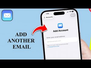 How to Add Another Email on iPhone