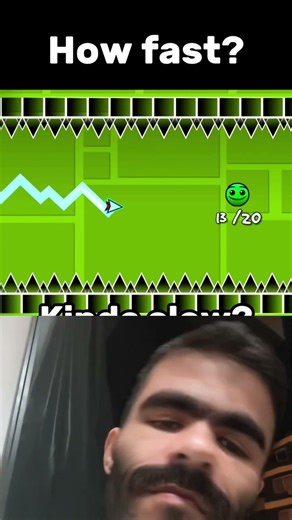 Can I beat the Ultra Fast BATIDAO wave #geometrydash #shorts