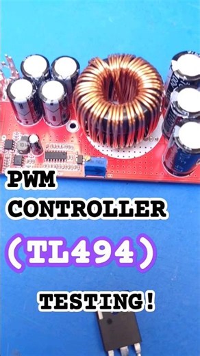 How to Repair a Damaged Boost Converter, PWM Controller Testing #shorts #powersupply