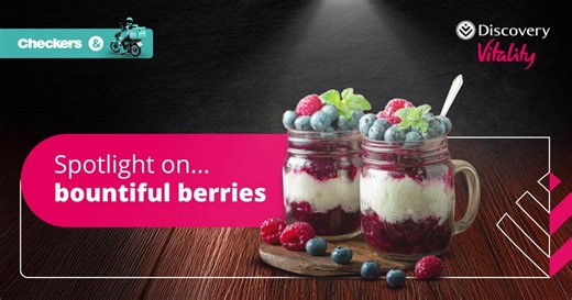 Plump, juicy and bursting with nutrients, berries are some of the healthiest food you can eat. 🫐🍓 A handful a day is ‘berry’ good for your heart health. Plus, it may: ☑️️ Lower your risk of diabetes ☑️ Help manage your weight ☑️ Boost your brain function ☑️ Support your immunity ☑️ Fight inflammation What’s your favourite way to enjoy berries: fresh, in smoothies, or baked into something delicious? Explore our berry-licious recipes and tips today! discv.co/SpotlightOnBerries Shop now Checkers 