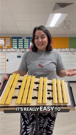 Simple, sturdy, and classroom-ready. 🎶 #SONOROrff #SONORSmartSeries