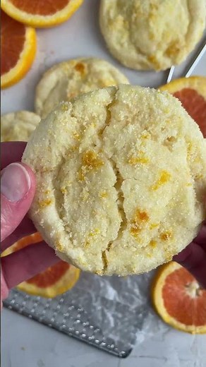 Soft Orange Cookies