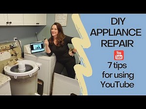 Appliance Repair Videos - Use YouTube to DIY and Save Money