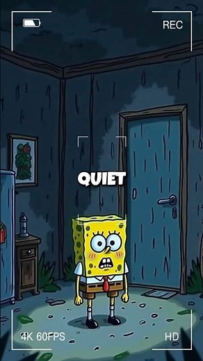 🔊 Don't click the sound.. #animation #scarystories #spongebob