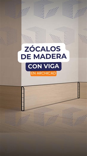 Bim Paso a Paso por José Núñez on Instagram: "Una forma rápida de hacer zócalos de madera en Archicad 💡 . . . . #archicad #arquitectura #arquitecturayurbanismo #arquitecturadeinteriores #proyectodearquitectura #arquitectos"