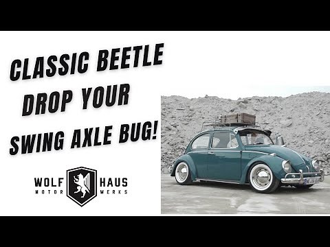 Installing Drop Spring Plates! The Better Way To Lower Your Swing Axle Classic VW Beetle or Ghia