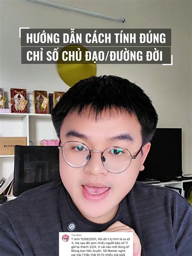 Hướng Dẫn Tính Số Chủ Đạo Đúng cho Số 11, 22
