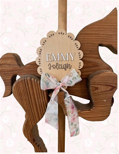 Baby Girl Name Sign - Etsy