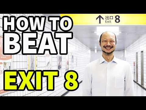 How to Beat THE LIMINAL SPACE MAZE in "Exit 8"