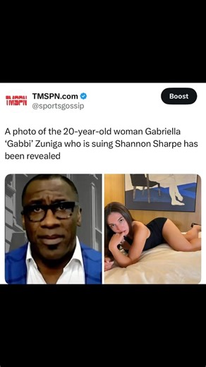 Here’s the 20-year-old woman Gabriella ‘Gabbi’ Zuniga who is suing Shannon Sharpe. #shannonsharpe | Sports Entertainment News