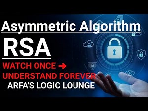 RSA Algorithm Explained Step by Step 🔐 | Complete Encryption & Decryption with Example