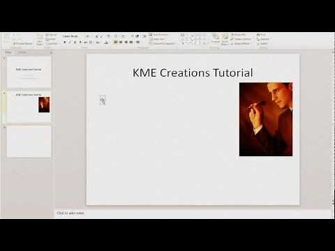 Importing Pictures into Microsoft Office Power Point Presentations