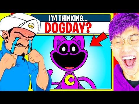 AKINATOR vs SMILING CRITTERS!? (Can Akinator Guess POPPY PLAYTIME CHAPTER 3?)