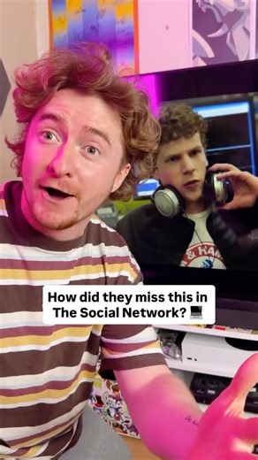 Nick & Cam on Instagram: "Iconic scene 😂 #thesocialnetwork • • #moviemistakes #continuityerror #moviegoofs #movie"